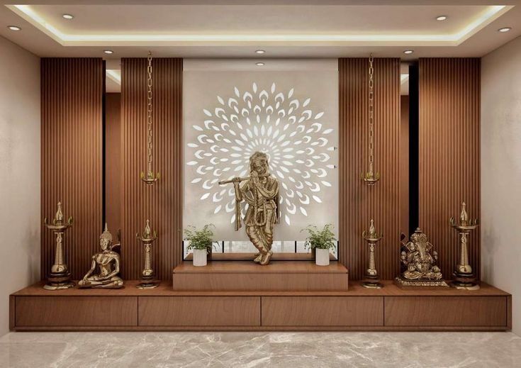Pooja Room Interior Mandir Designs