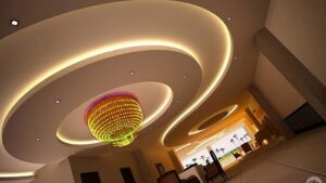 Circular & Curved False Ceiling Design