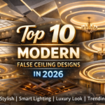 Top 10 Modern False Ceiling Designs in 2026